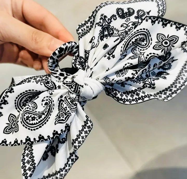 Bandana Butterfly Claw Clip