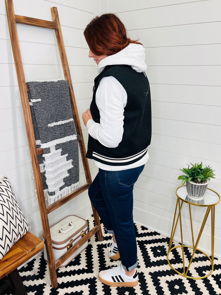 Retro Varsity Vest