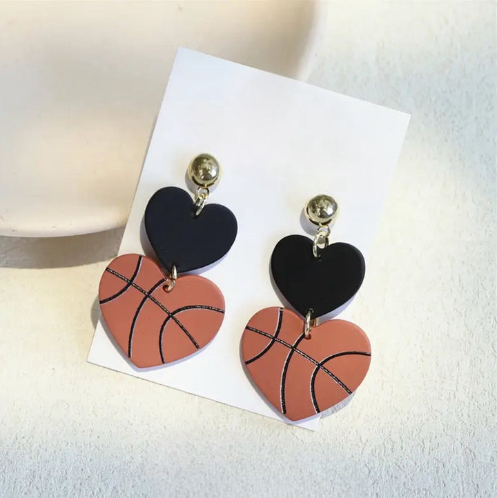 Basketball Love Earring