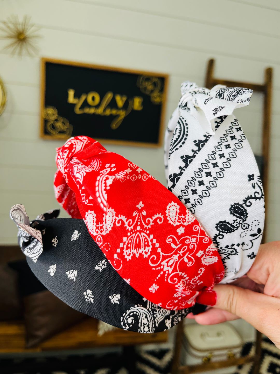 Bandana Wide Headband : 3 Colors