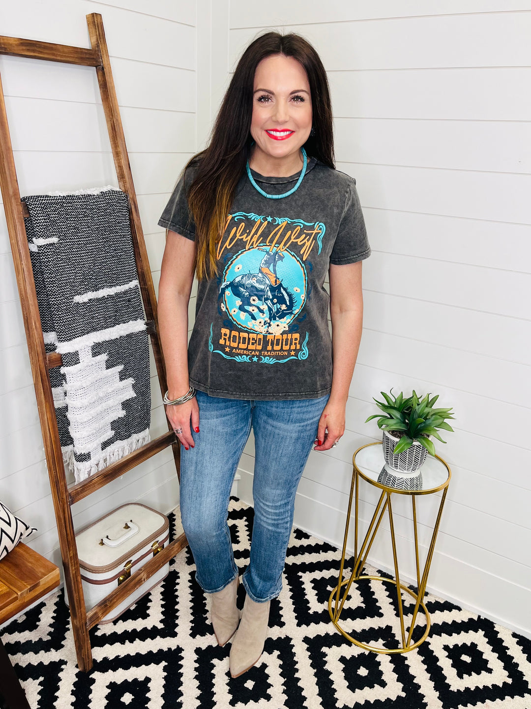 Vintage Wash Wild West Tee