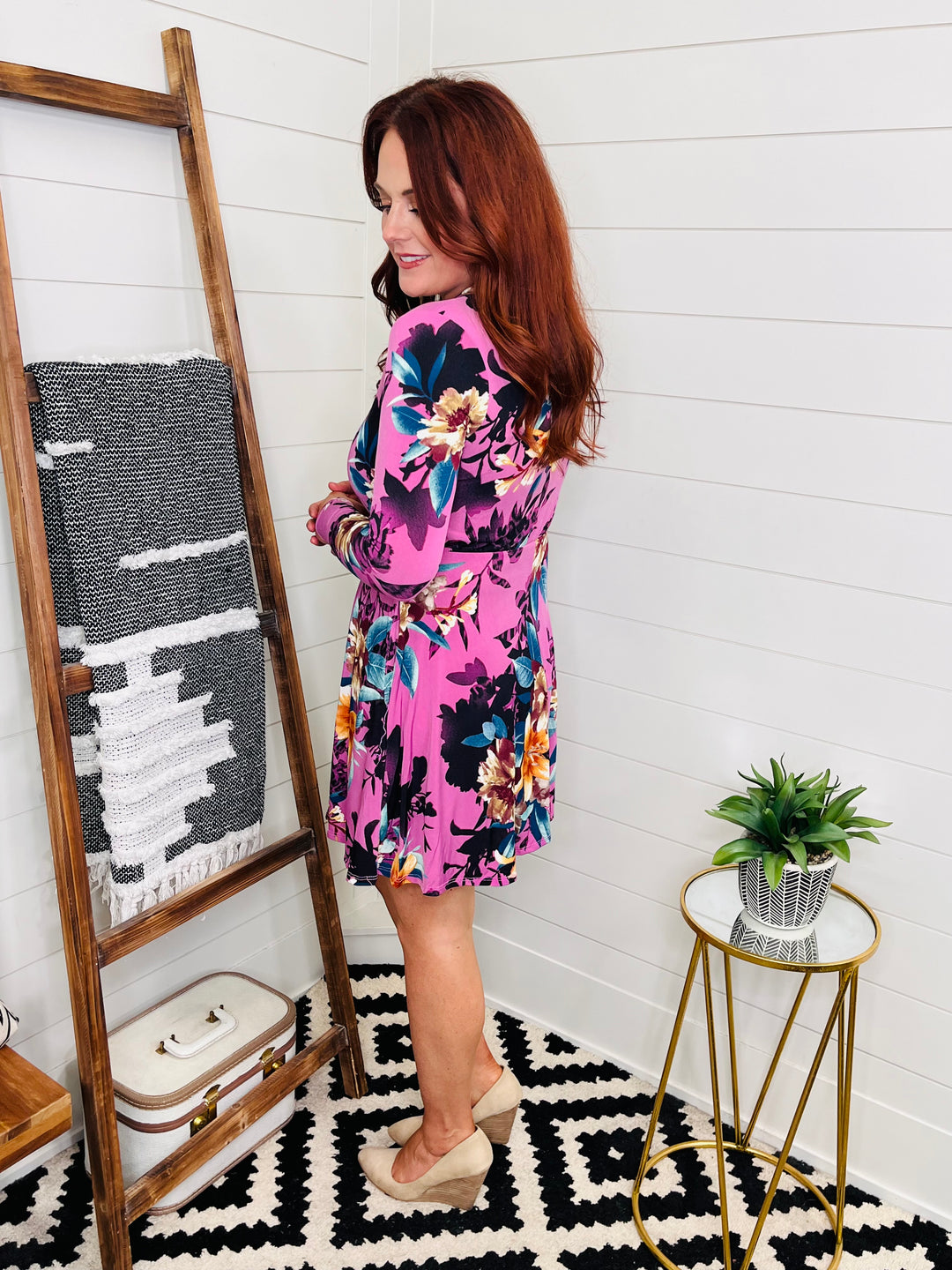 Gabby Floral Dress with Pockets