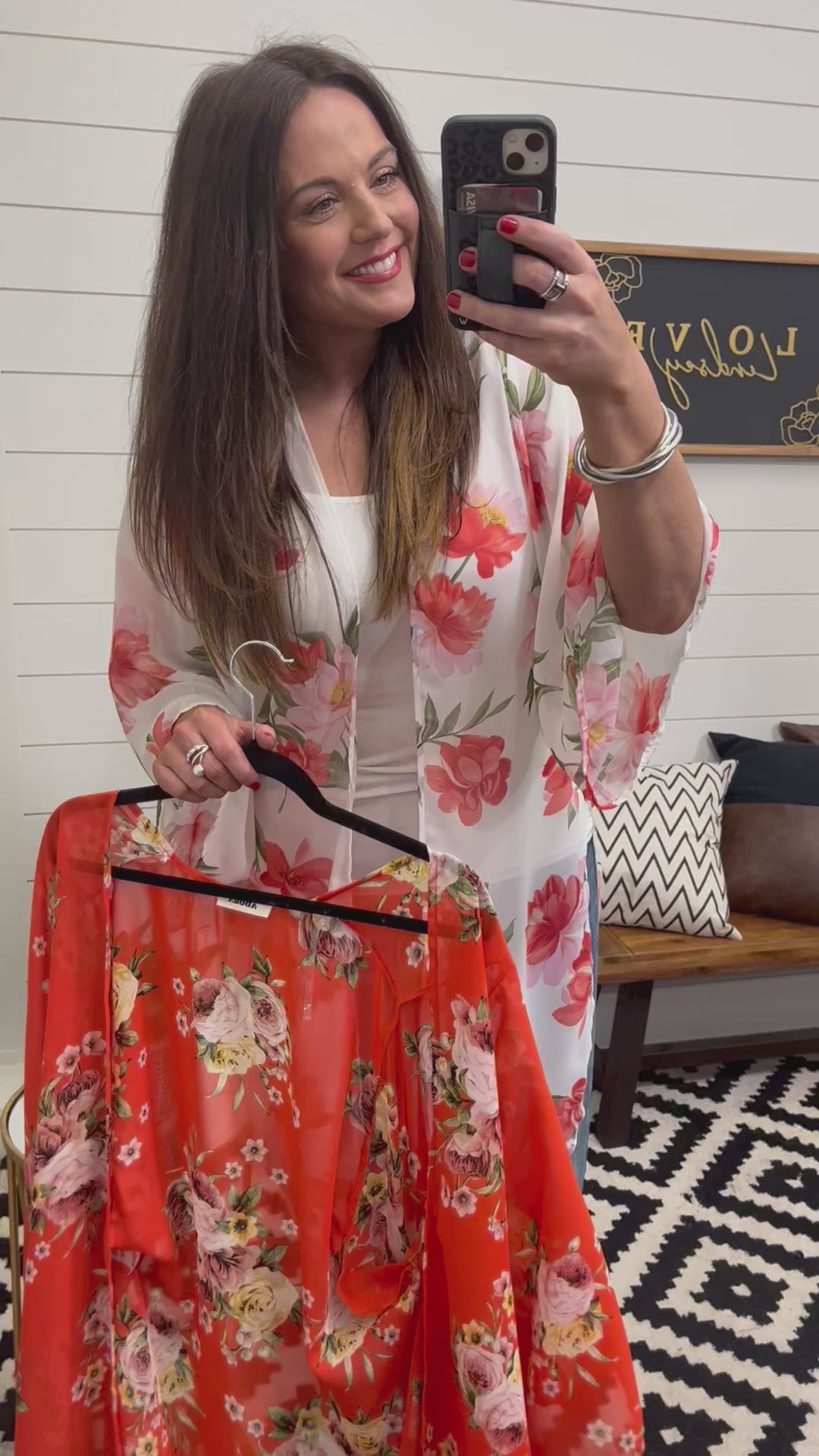 Flowy Floral Kimono : 2 Colors