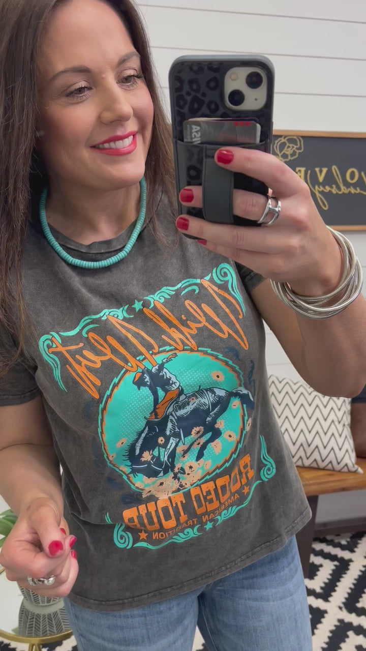 Vintage Wash Wild West Tee