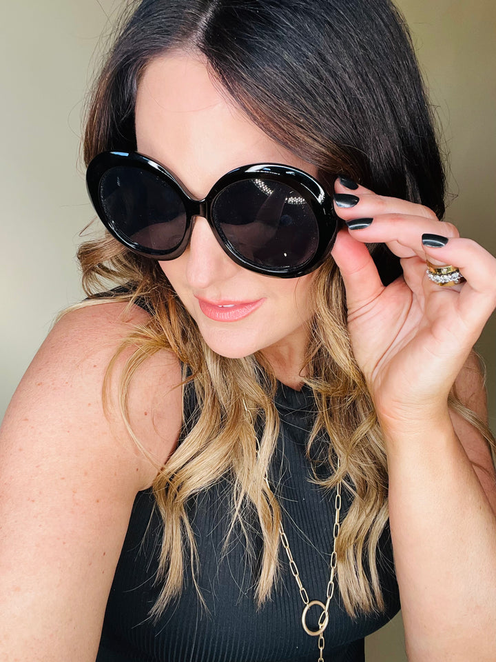 Retro Round Sunglasses